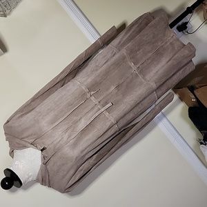 ETHYL Sueded Zip Swing Hoodie XL